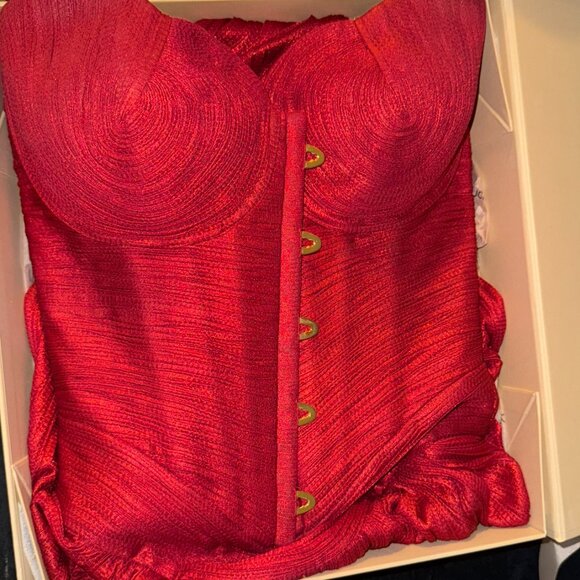 Maria Lucia Hohan "Hailey" Dress in Salsa - Picture 5 of 8